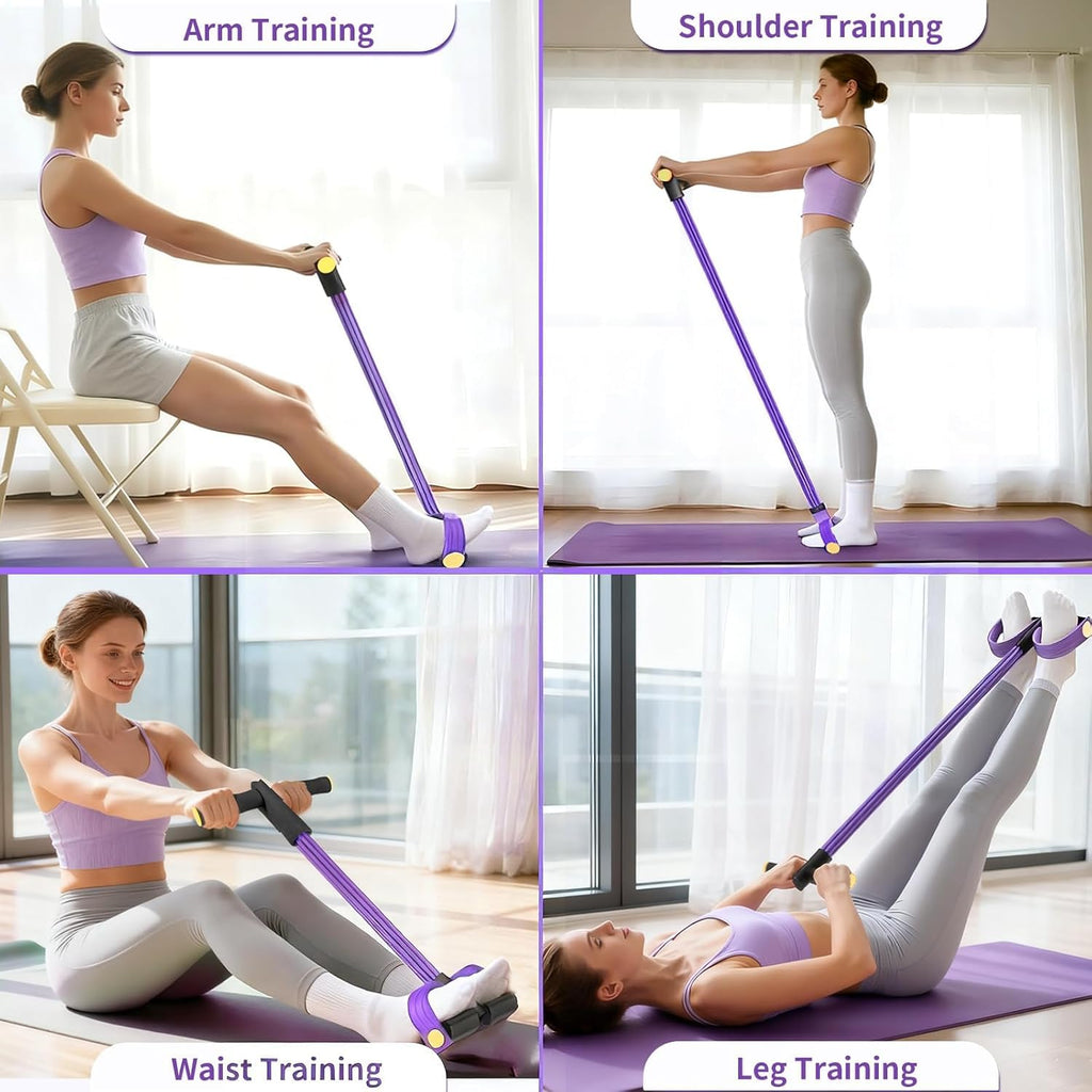 Full Body Pedal Puller Workout Bands – Men & Women