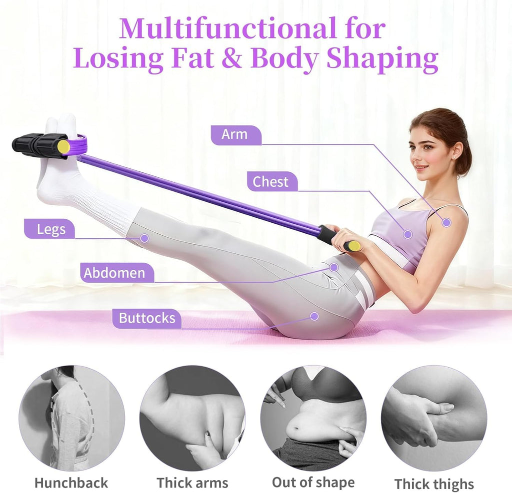 Full Body Pedal Puller Workout Bands – Men & Women