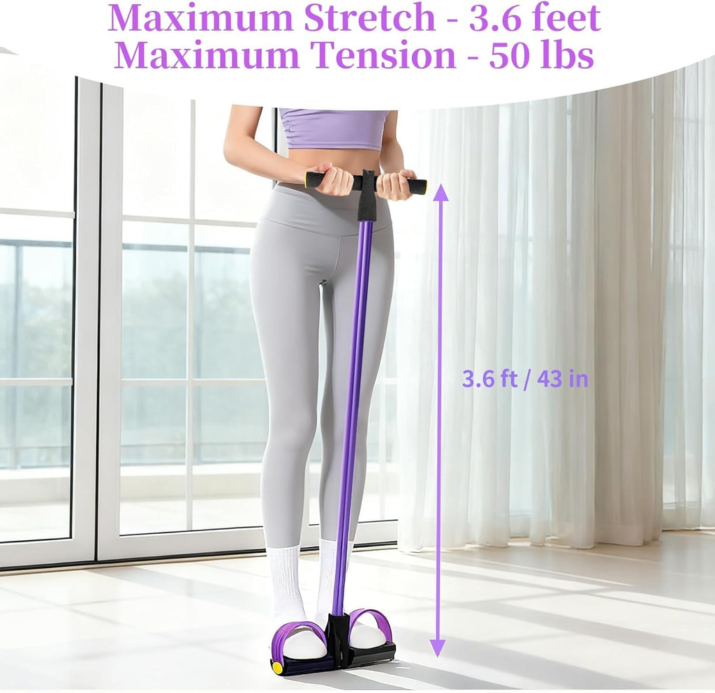 Full Body Pedal Puller Workout Bands – Men & Women