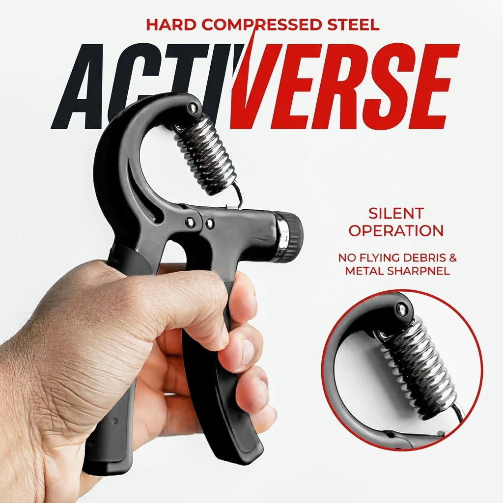 Adjustable Hand Grip Strengthener with Counter | Wrist & Forearm Trainer